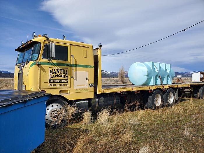 Used 24' Peterbilt Hay Truck + 30' Trailer