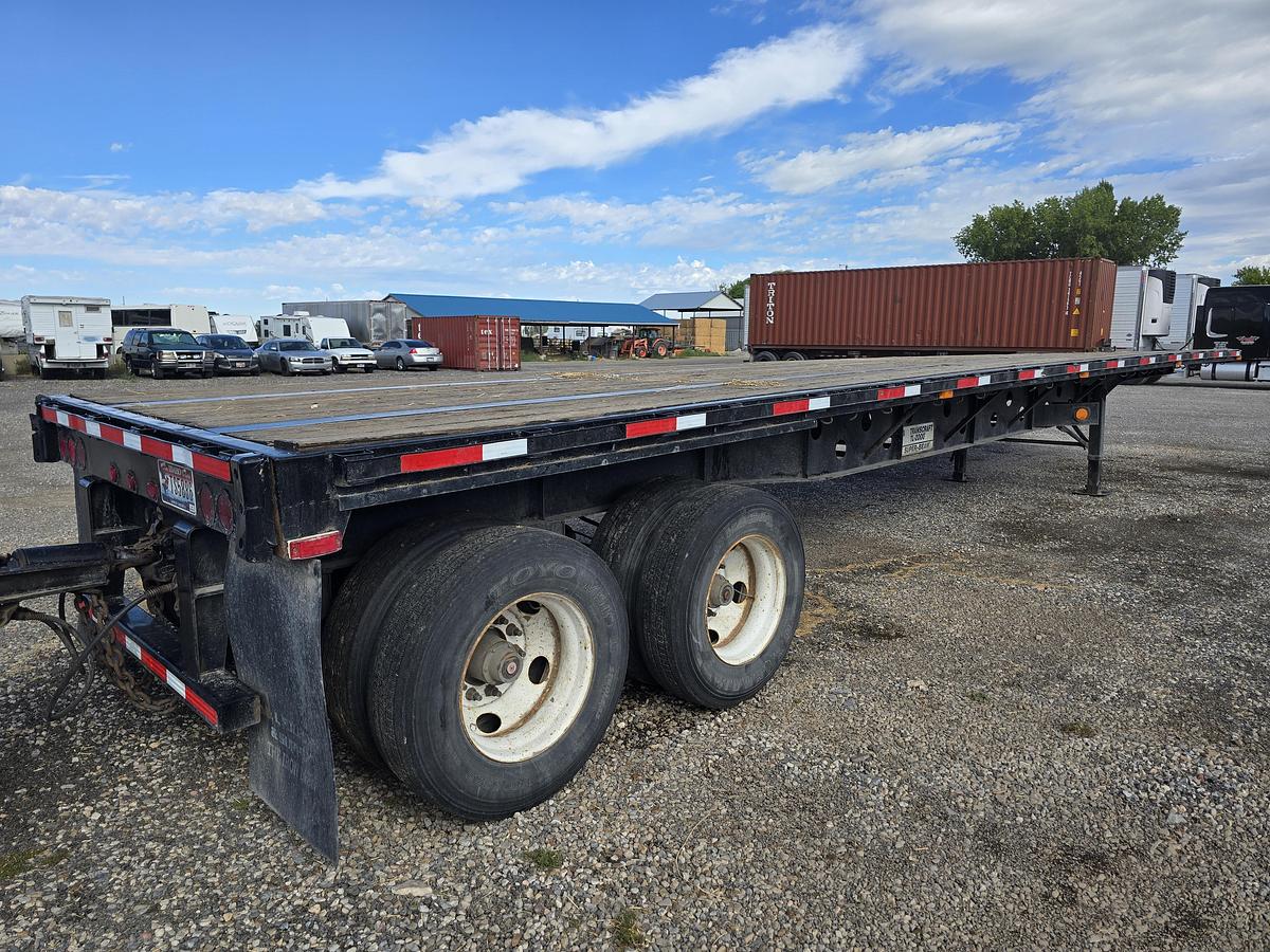 Used 40' + 30' Flatbed / Hay Trailer Set