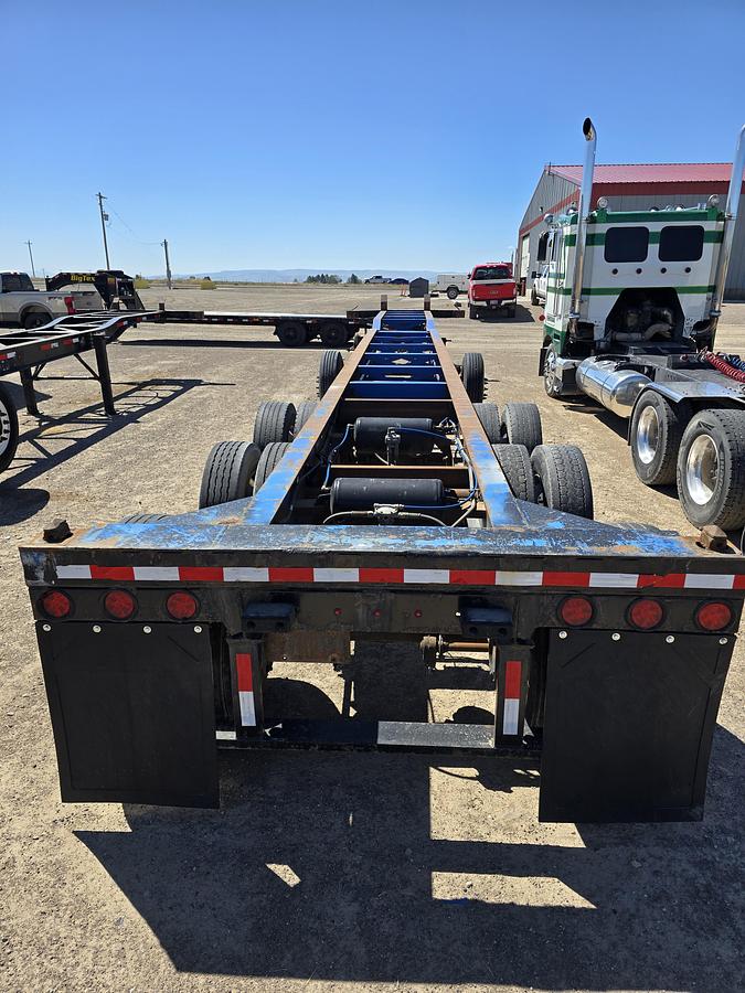 Used 40' Pratt Container / Chassis Trailer - 4 Axle