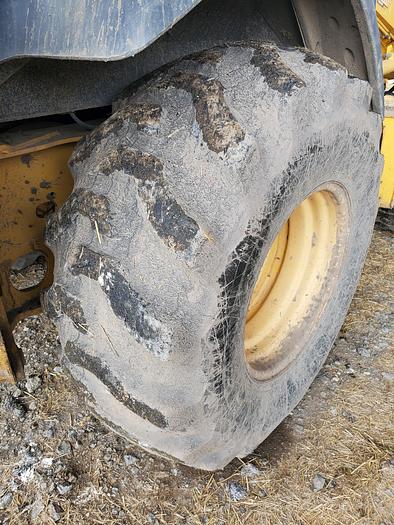 Used 2004 John Deere 410G Backhoe w/ Bale Fork + Bucket