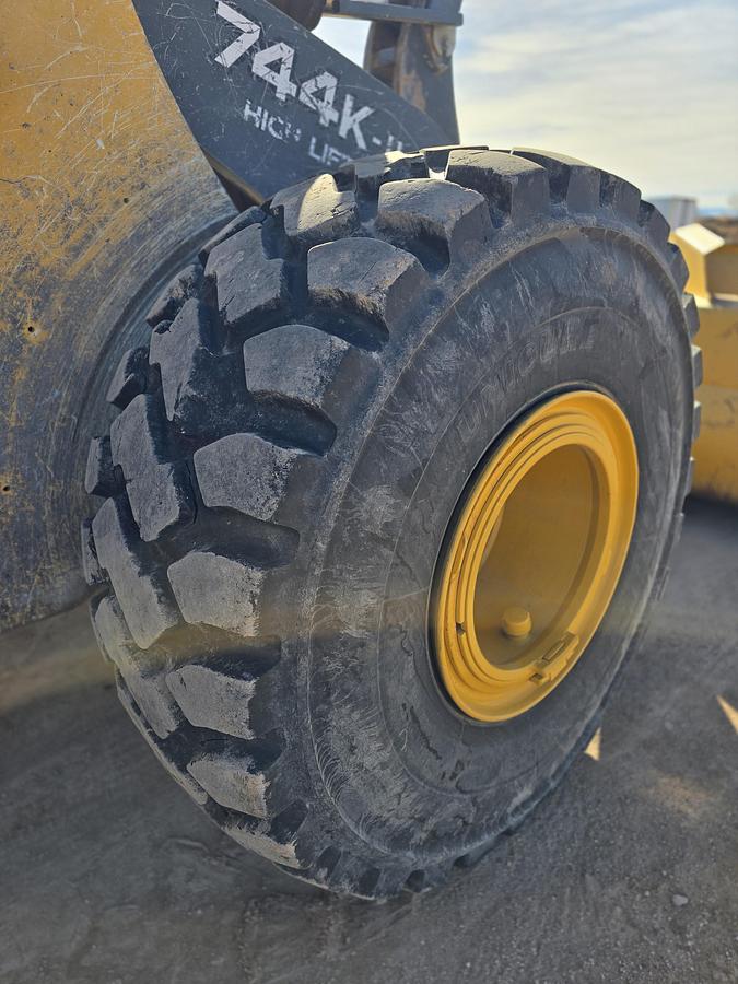 Used 2015 John Deere 744K-II High Lift Wheel Loader