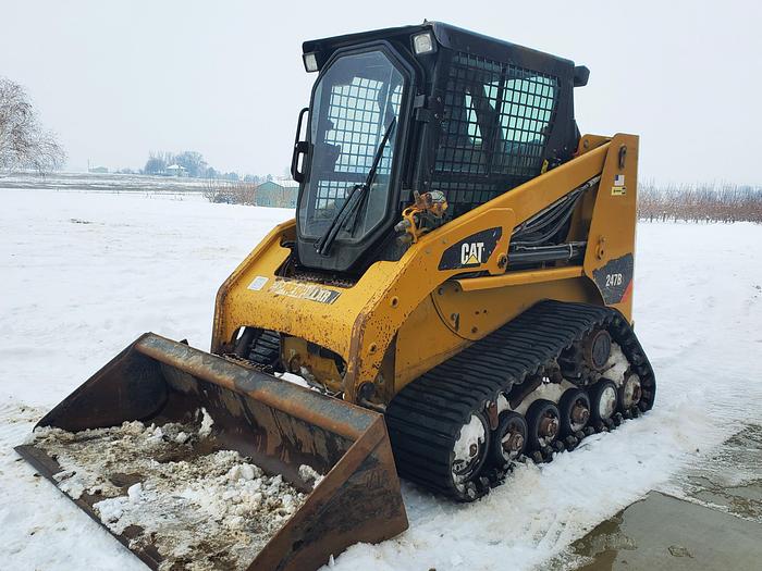 Used 2012 Cat 247B3 Skid Steer w/ 3000 hrs