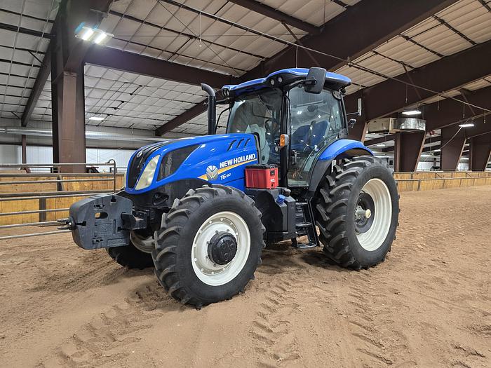 Used 2017 New Holland T6.180 Tractor w/ 1900 hrs