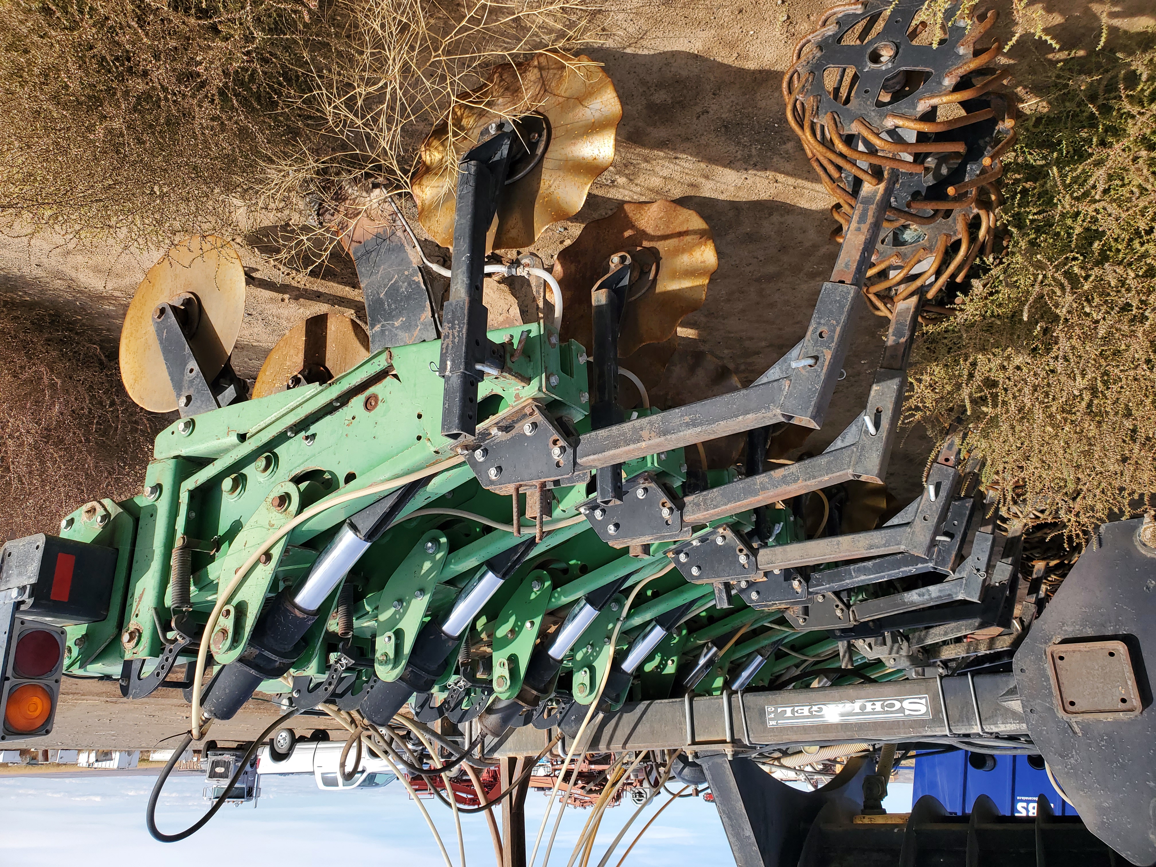 Used 12R22 Schlagel Strip-Till Machine w/ Caddy