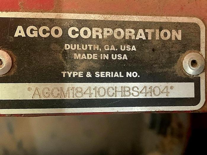 Used 2012 Massey Ferguson 1841 Baler ** Very Little Use **