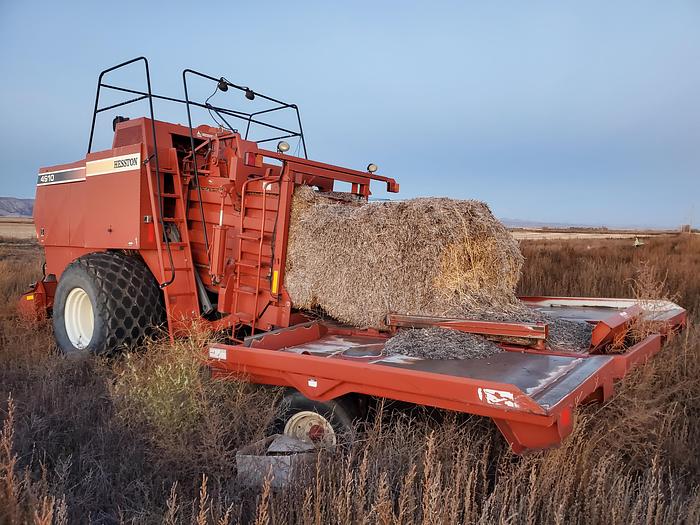 Used 2004 Hesston 4910 Baler w/ Accumulator - 4x4
