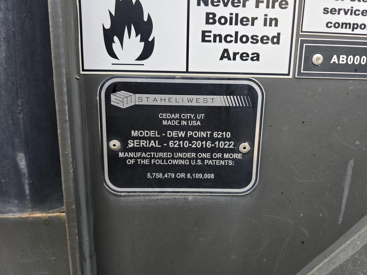 Used 2016 Staheli-West Dew Point 6210 Hay Steamer