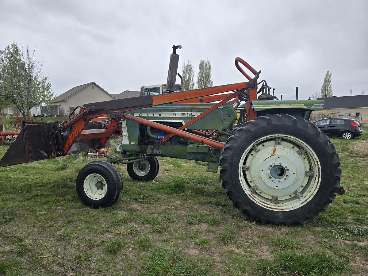 Used Oliver 1655 Tractor w/ Loader + Grapple