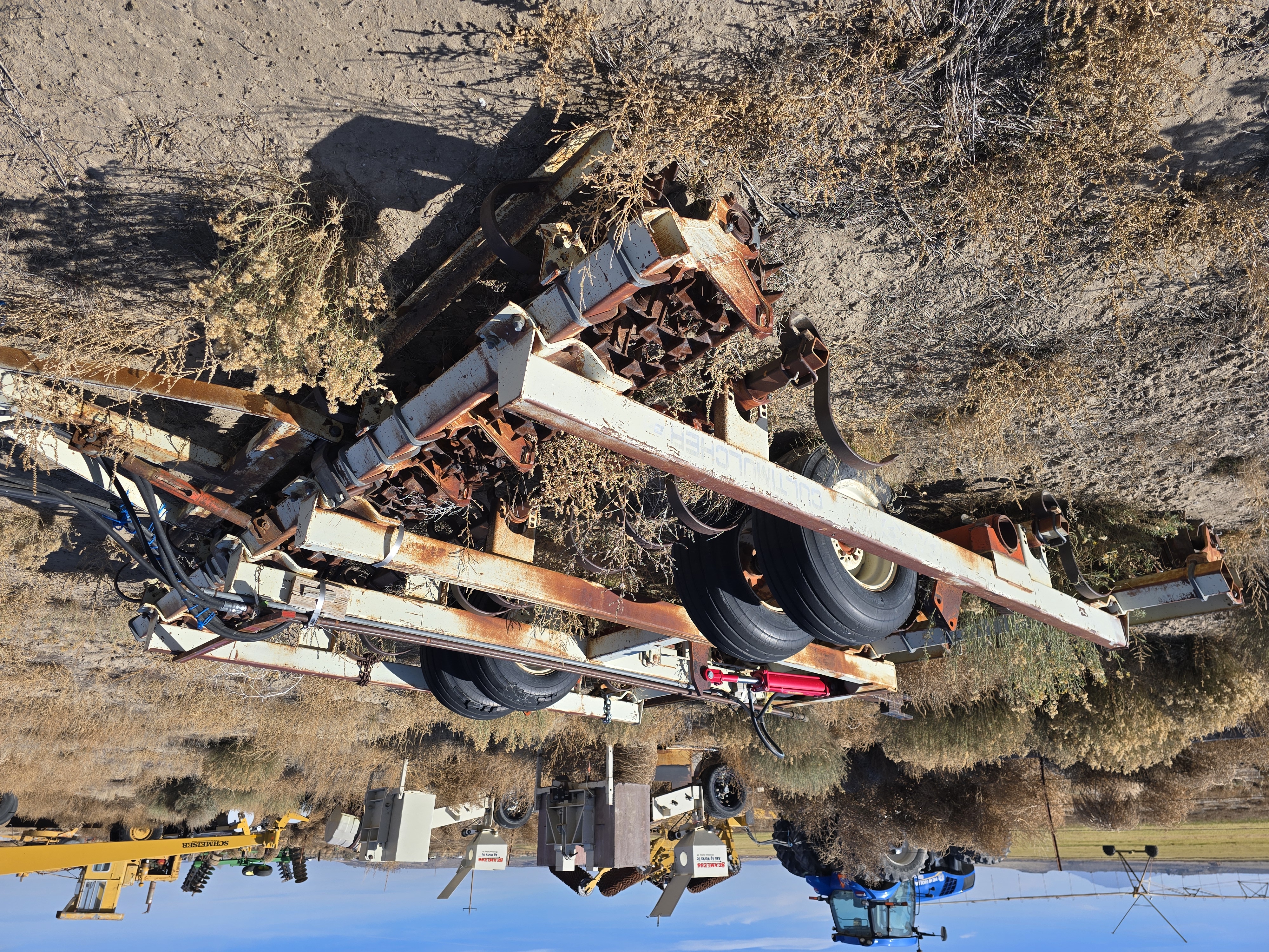 Used 13' Culti-Mulcher / Roller Harrow