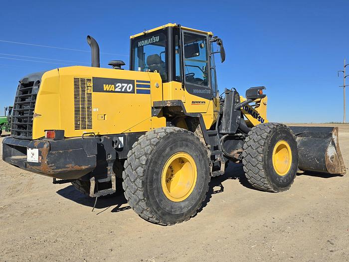 Used 2016 Komatsu WA270-7 Wheel Loader