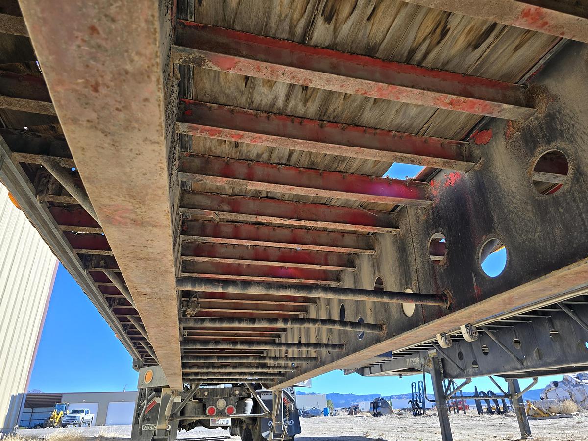 Used 48' Transcraft Flatbed Hay Trailer