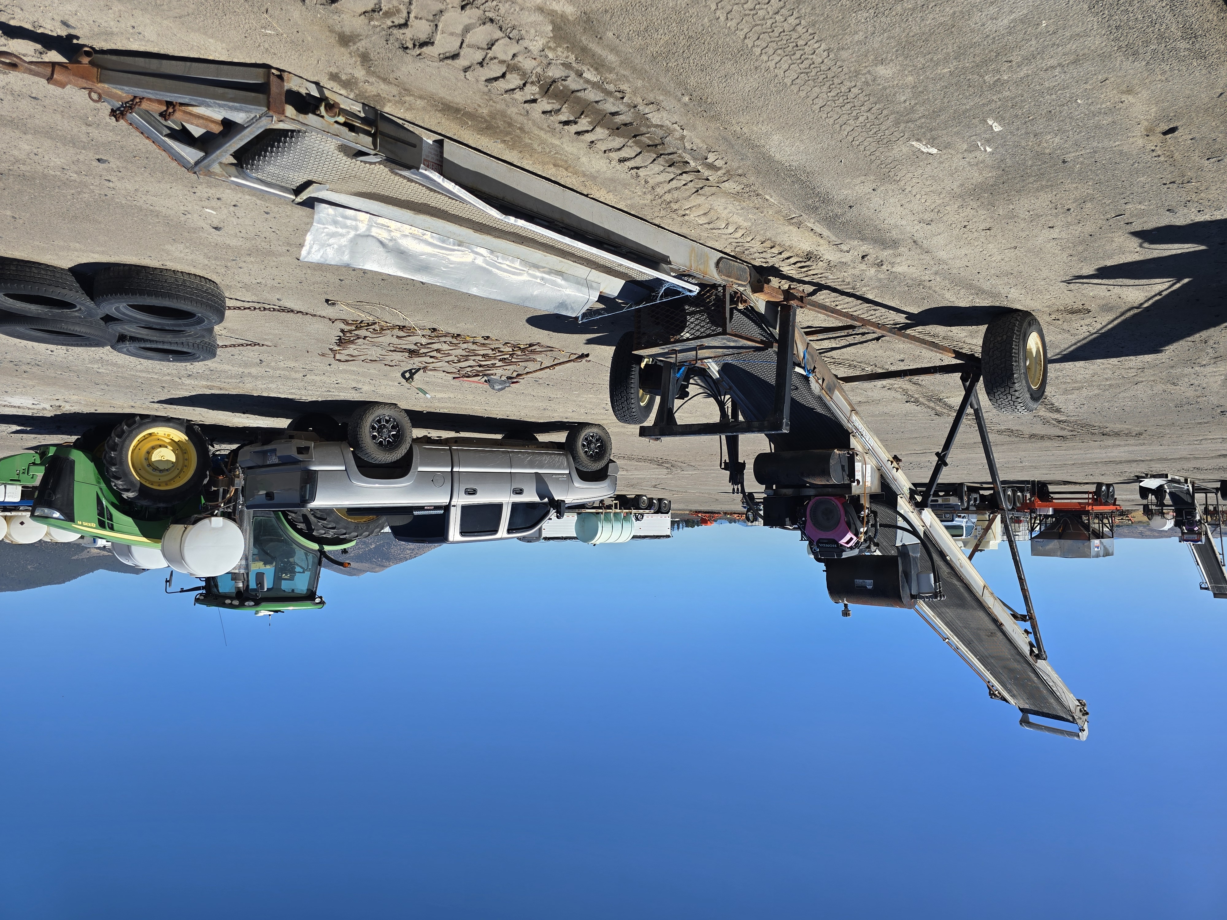 Used Adams FL-24 Fertilizer Loader