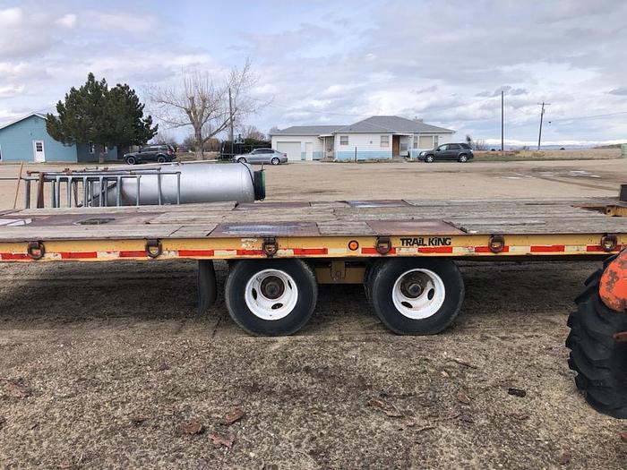 Used 24' Trail King Equipment Trailer - 5th Wheel