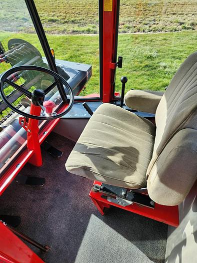 Used MacDon 7000 Windrower w/ 14' Grass Seed Header