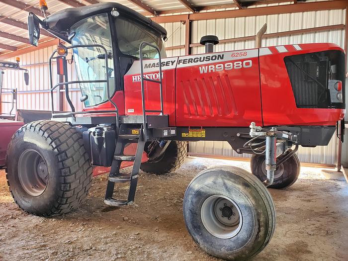 Used 2021 Massey Ferguson WR9980 Windrower w/ 780 hrs