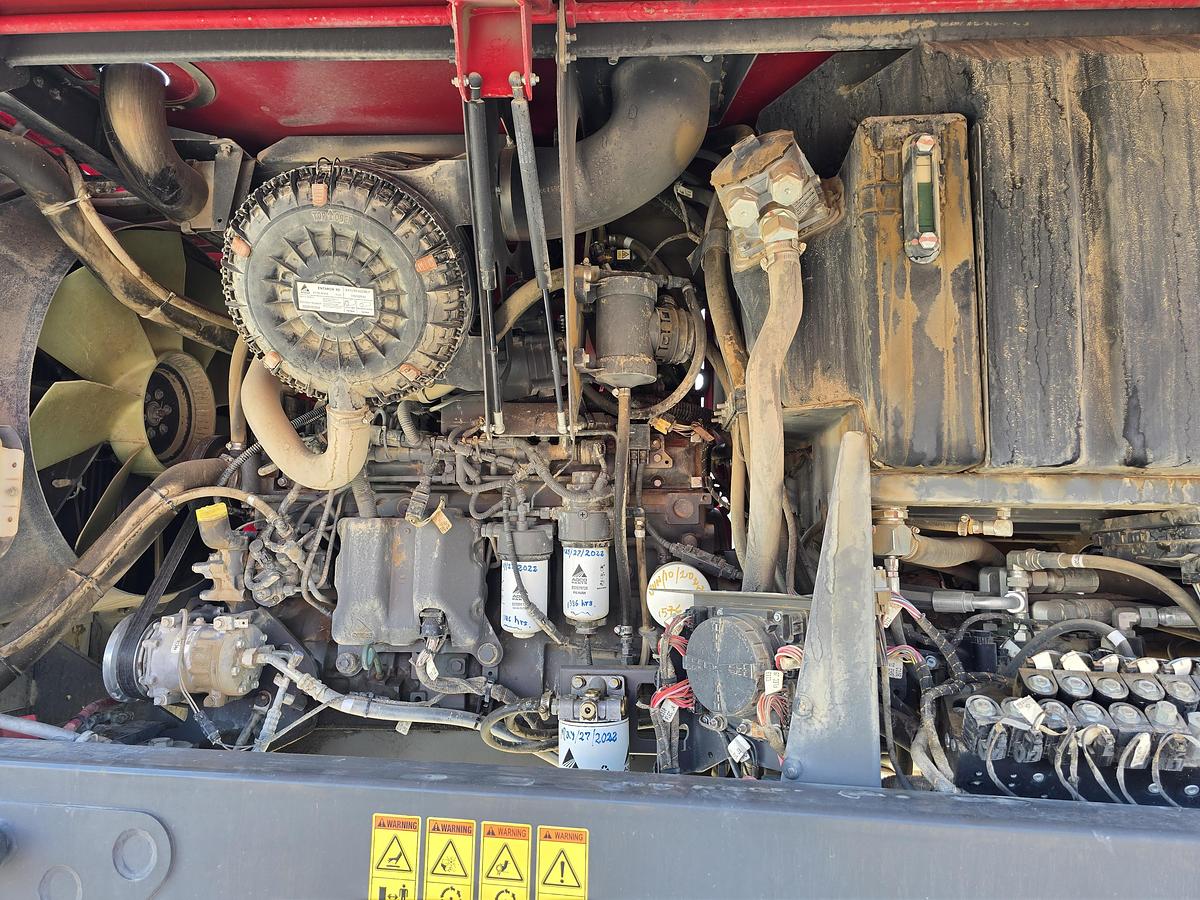 Used 2015 Massey Ferguson WR9870 Rotary Windrower w/ 1600 hrs