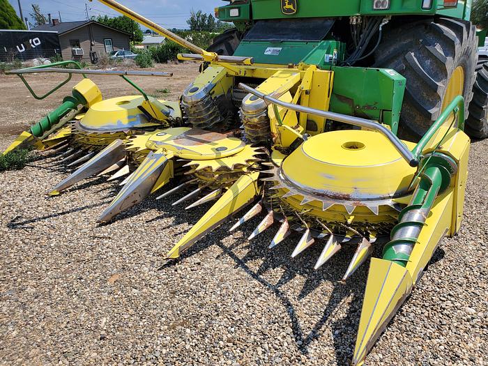 Used 2009 John Deere 7450 Forage Harvester w/ 2 Headers