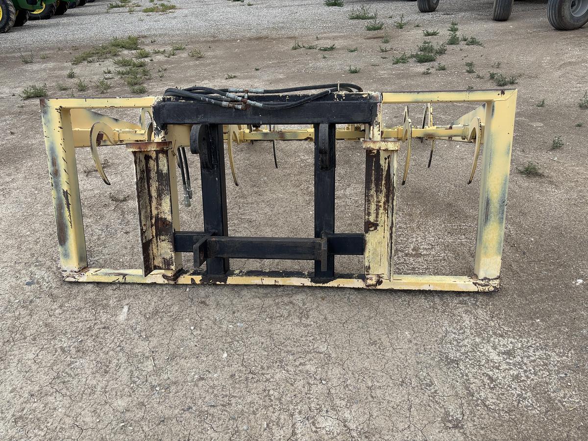 Used Steffen 10-Pack Bale Grapple Attachment