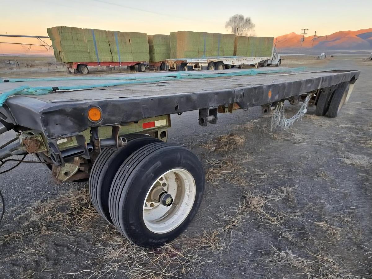 Used Hay Trailer Set - Fruehauf 32' Lead + 30' Pup