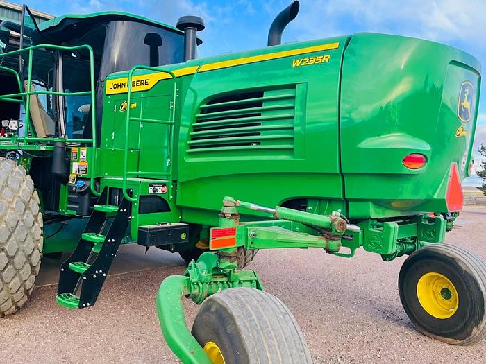 Used 2022 John Deere W235R Windrower w/ 268 hrs ** Owner Operator Retired **