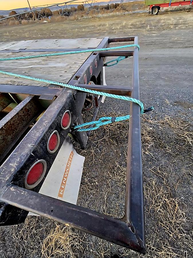 Used Hay Trailer Set - Fruehauf 32' Lead + 30' Pup