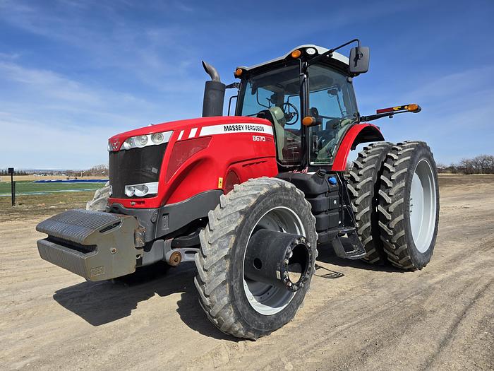 Used 2012 Massey Ferguson 8670 Tractor ** GOING TO AUCTION **