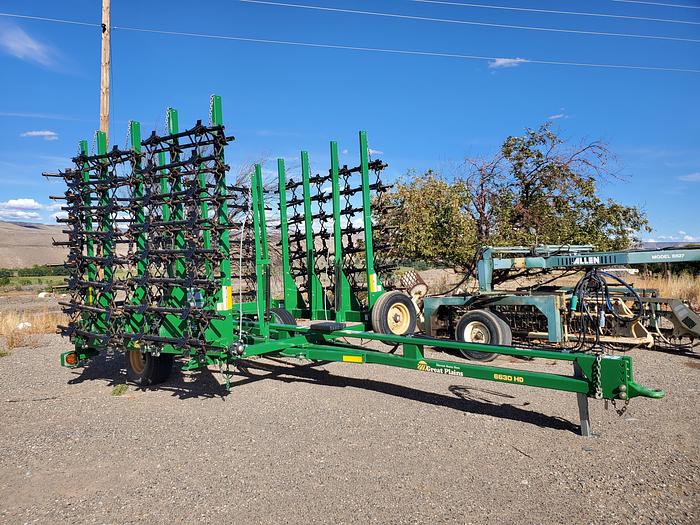 Used 30' 2021 Great Plains FH6630HD Flex Harrow