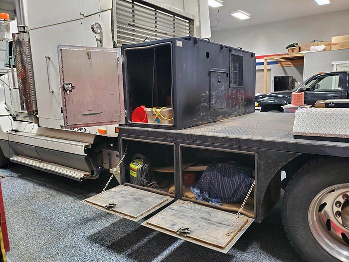 Used Freightliner FLD120 Service Truck / Toy Hauler