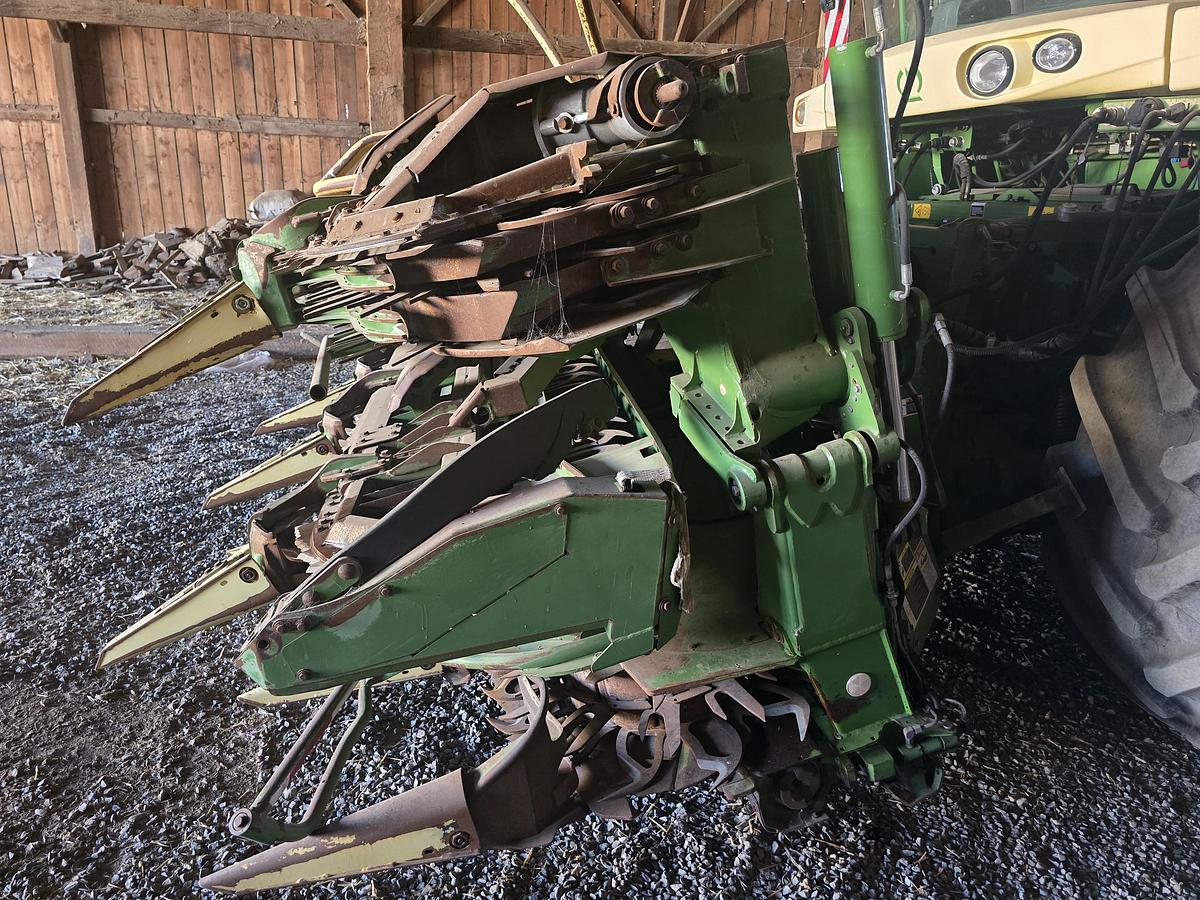 Used 2012 Krone Big X 1100 Forage Harvester + Headers