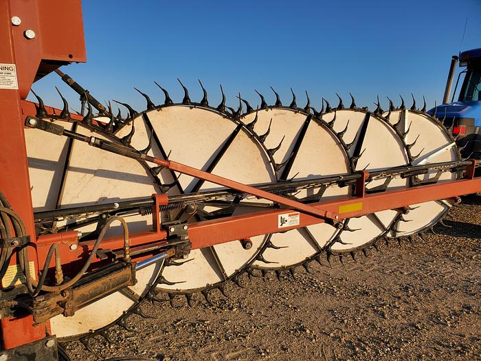 Used Massey 5130 Wheel Rake - same as H&S HDII-17