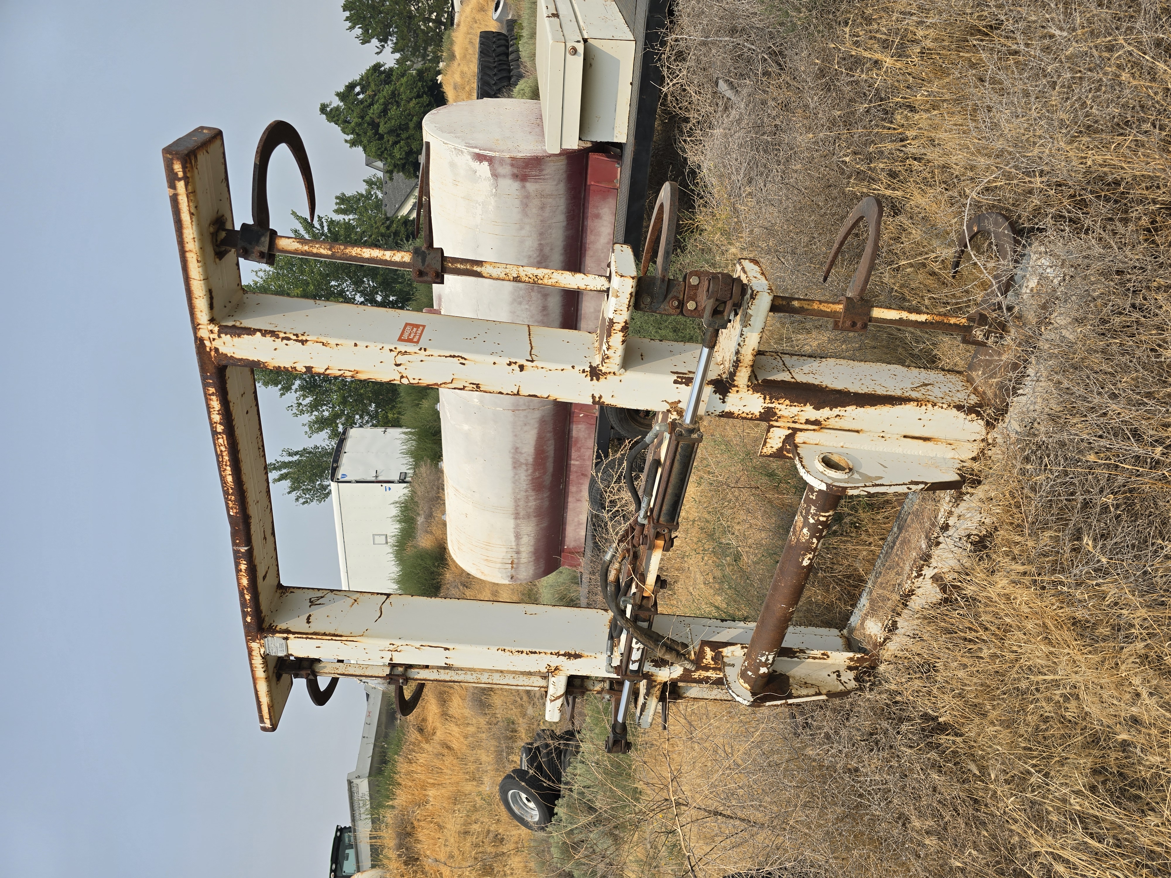 Used Bale Clamp Attachment for New Holland Telehandler
