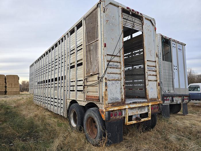 Used 1974 Wilson 42' Cattle / Livestock Trailer