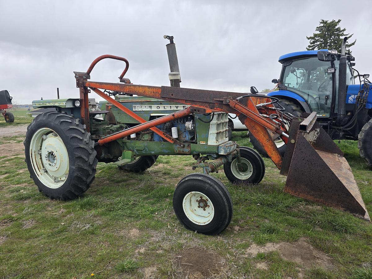 Used Oliver 1655 Tractor w/ Loader + Grapple