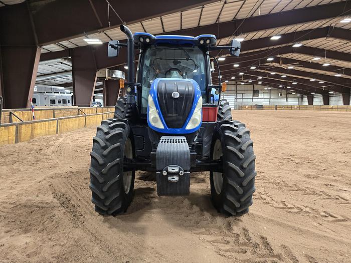 Used 2017 New Holland T6.180 Tractor w/ 1900 hrs