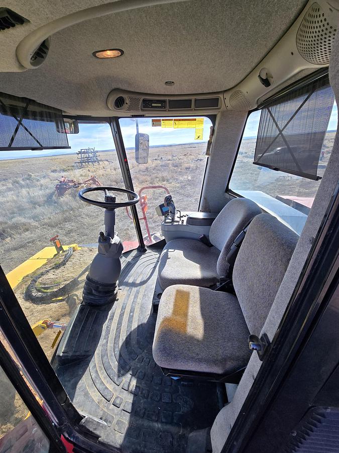 Used 2014 New Holland H8080 Rotary Windrower w/ Newer Header