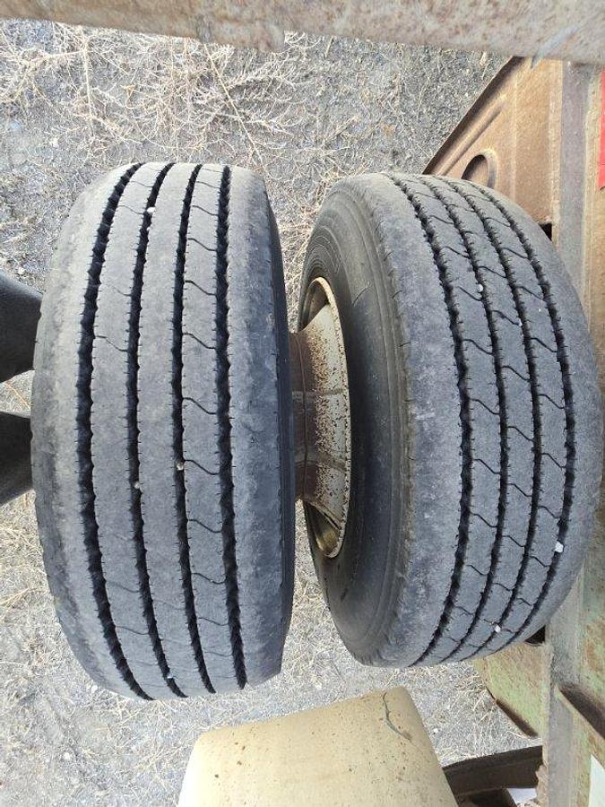 Used Hay Trailer Set - Fruehauf 32' Lead + 30' Pup