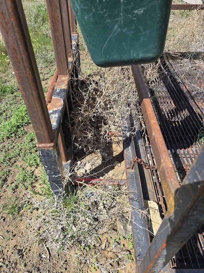 Used Big Bale Fork Attachment - Skid Steer