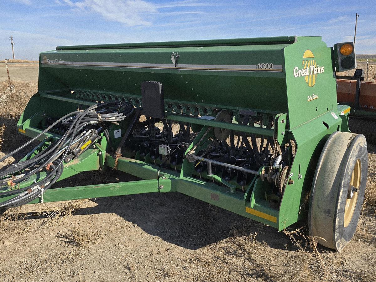 Used 13' Great Plains 1300 Drill w/ Small Seed Box