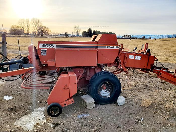 Used Hesston 4655 Baler ** Field Ready **