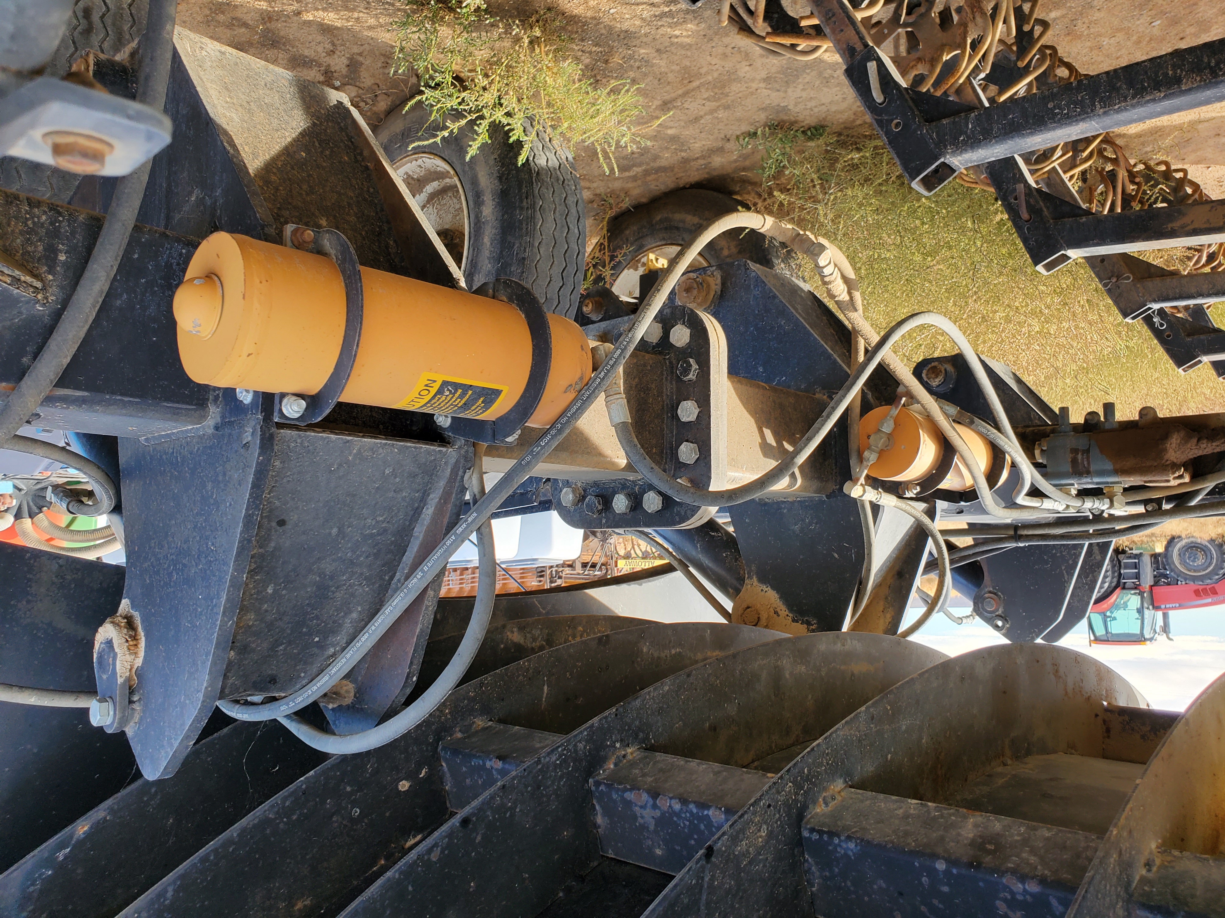 Used 12R22 Schlagel Strip-Till Machine w/ Caddy