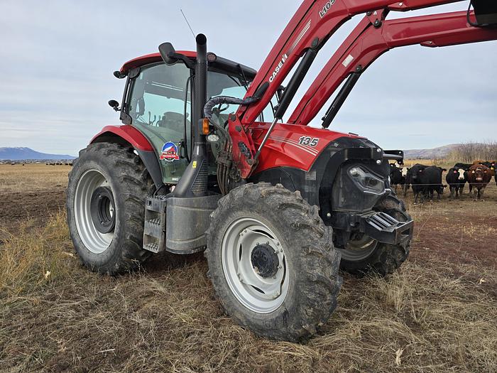 Used 2018 Case Maxxum 135 Tractor w/ Loader - 1300 hrs