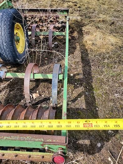 Used 15' John Deere 970 Roller Harrow / Culti-Mulcher