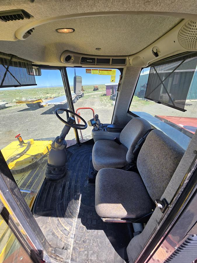 Used ** Going to Auction ** 2014 New Holland H8080 Rotary Windrower w/ Newer Header