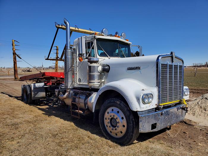 Used Kenworth W900 w/ NH 1052 Stack Retriever for Sale in Idaho S...