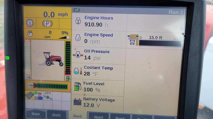 Used 2017 Case WD2504 Rotary Windrower w/ 900 hrs