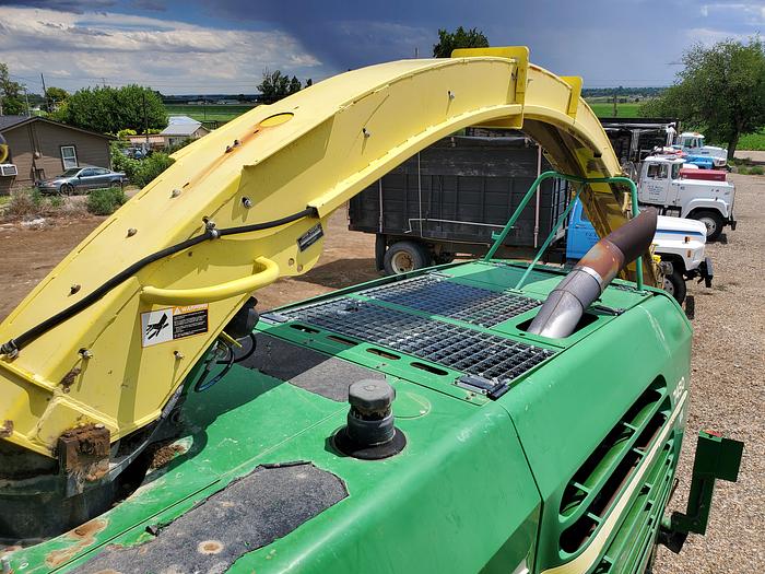 Used 2009 John Deere 7450 Forage Harvester w/ 2 Headers