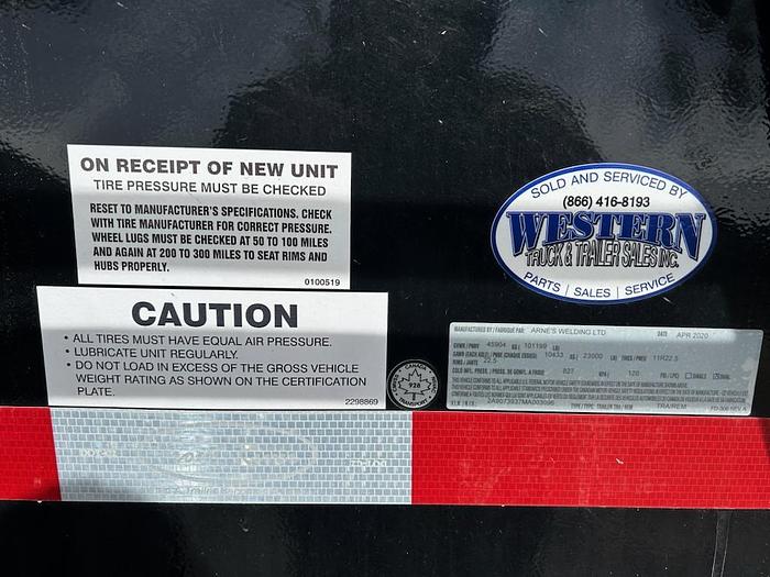 Used 2021 Trout River 37' Live Bottom / Belt Trailer ** Like New **