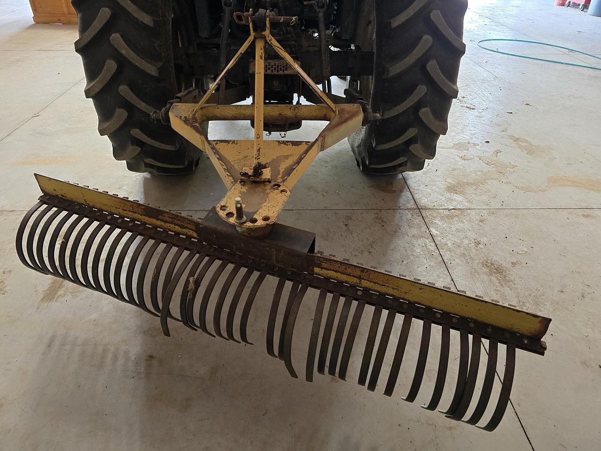 Used 6' KingKutter 3pt Landscape Rake