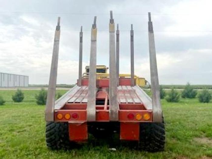 Used 2008 New Holland H9880 Balewagon w/ Mil-Stak Clamp