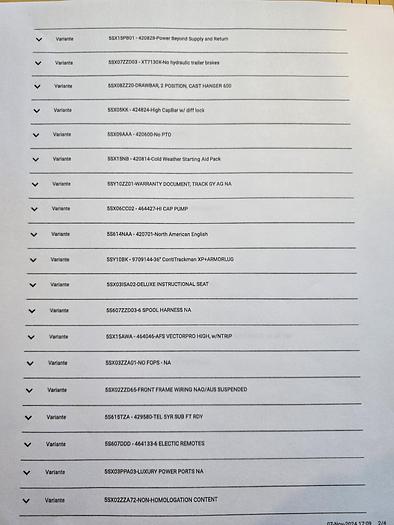 Used ** Going to Auction ** 2023 Case 620 AFS QuadTrac Tractor w/ 1200 hrs